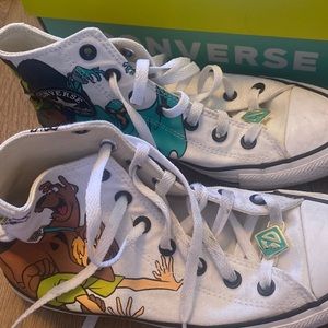 scooby doo converse mens/kids/unisex 5.5 / womens 7.5.